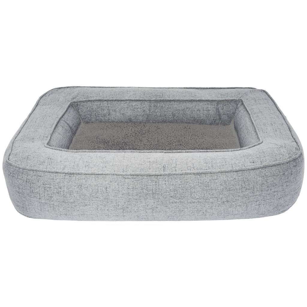Sun garden popey coussin orthopédique pour chien 80x55x17cm gris mélange