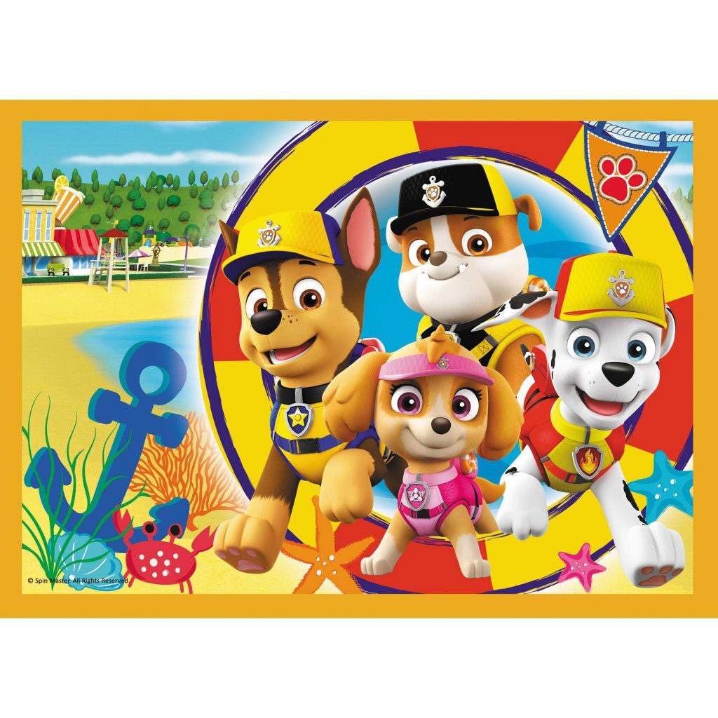 Trefl Paw Patrol 4in1 puzzle 35-70 pieces