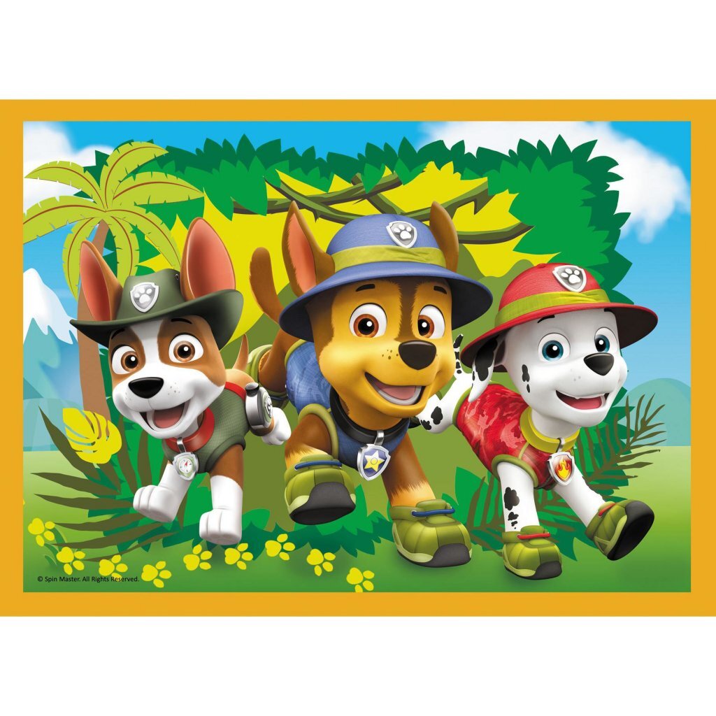 Trefl Paw Patrol Puzzle 4en1 35-70 pièces