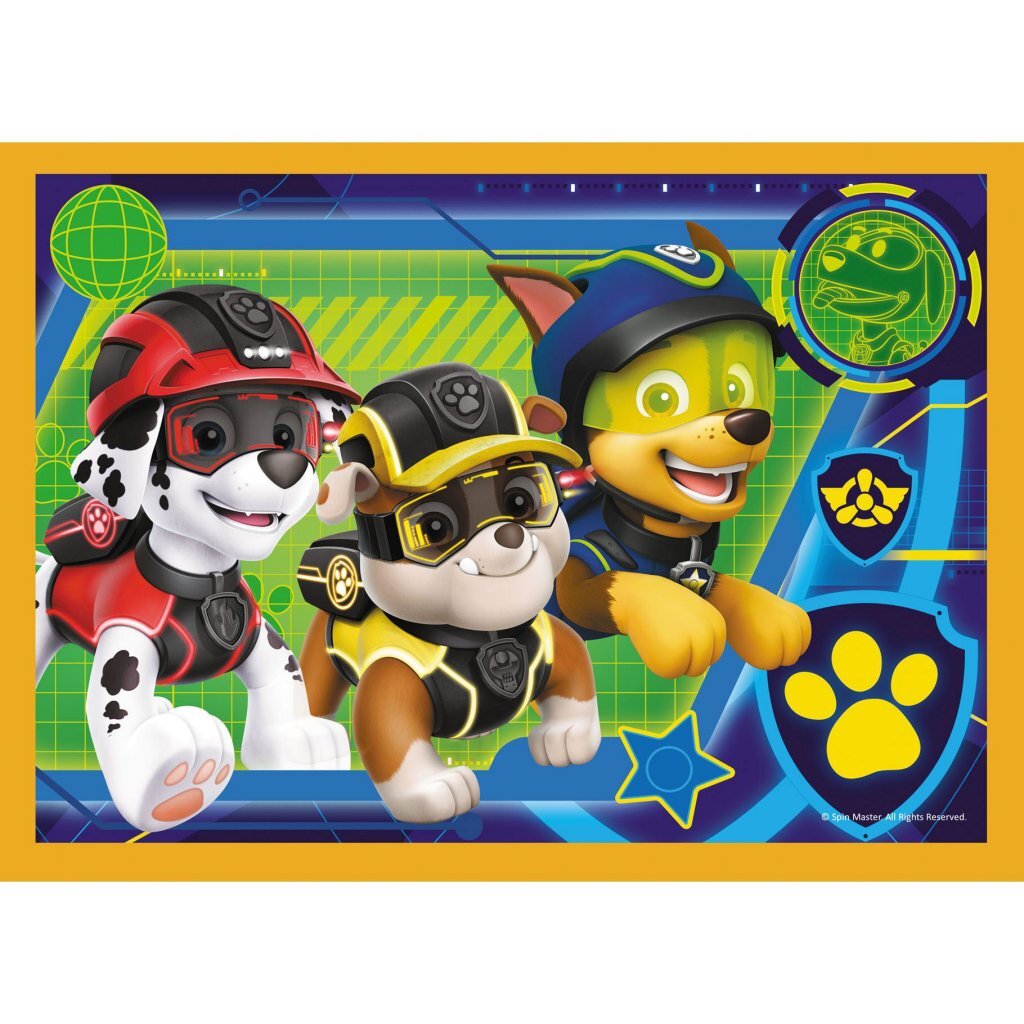 Trefl Paw Patrol Puzzle 4en1 35-70 pièces