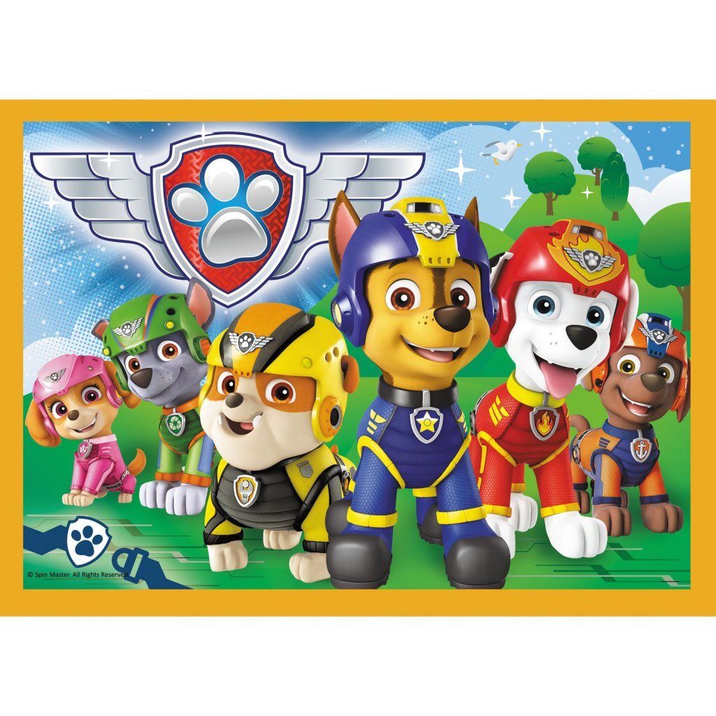 Trefl Paw Patrol 4in1 puzzle 35-70 pieces