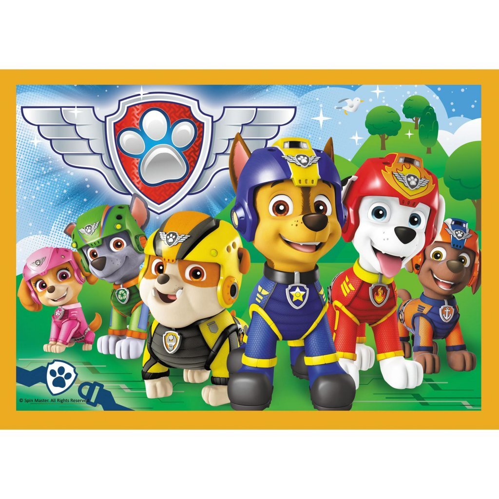 Trefl Paw Patrol Puzzle 4en1 35-70 pièces