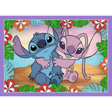 Trefl Disney Stitch 4in1 Puzzle 35-70 sztuk