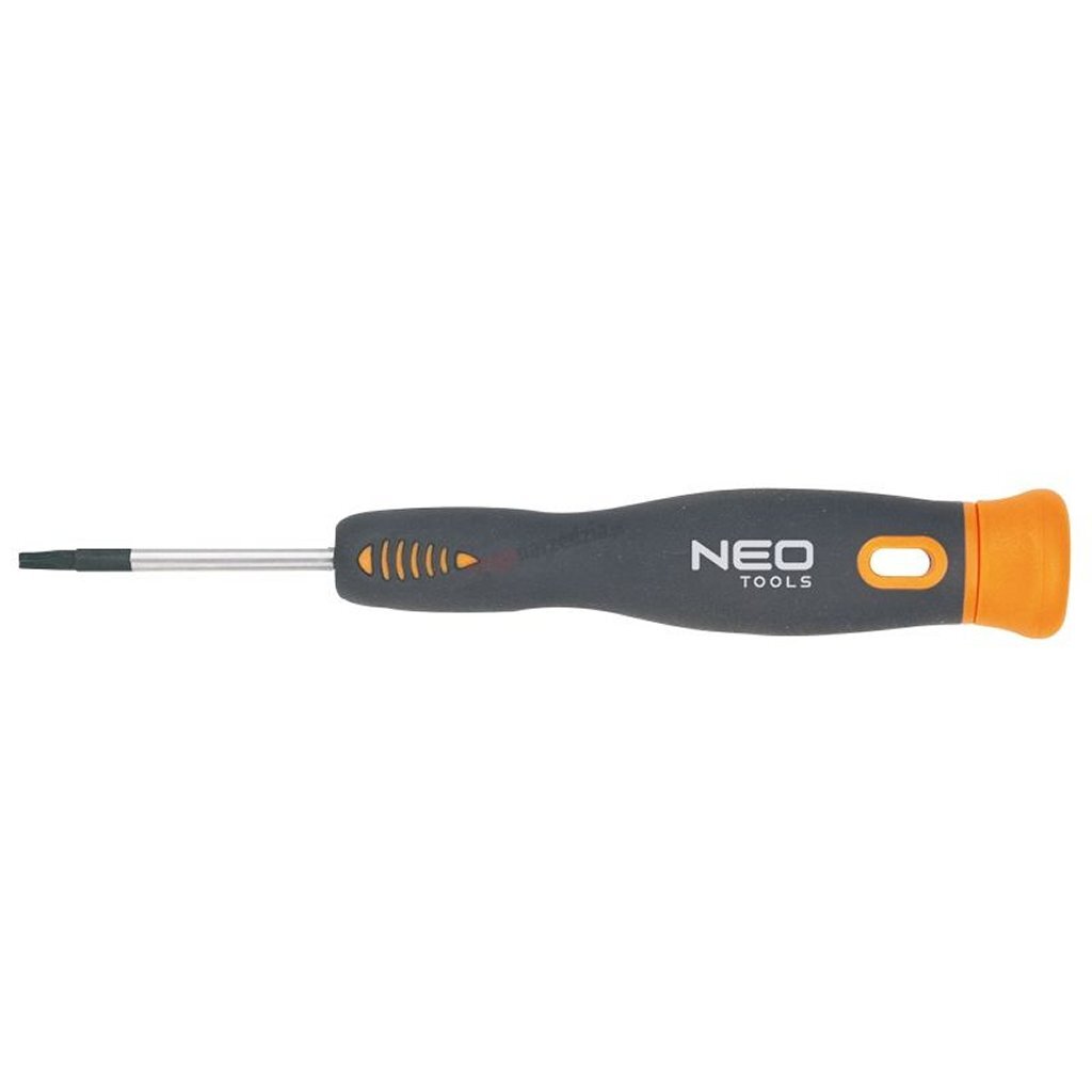 Neo tools neo tools torx schroevendraaier t6x40mm magnetisch crmo staal