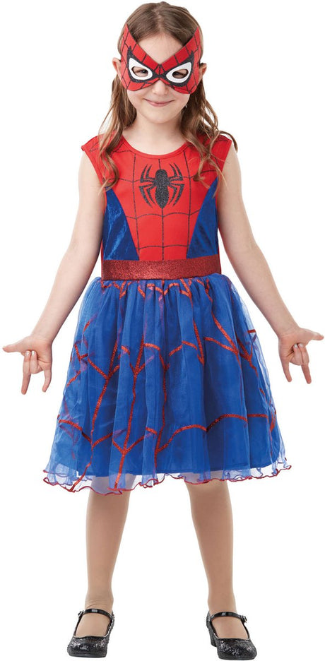 Rubis - costume de luxe fille araignée (3-4 ans)