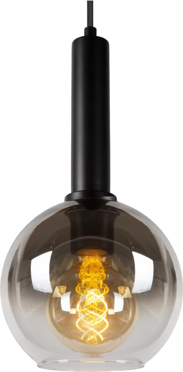 Lucide marius - lampe suspendue - ø 55 cm - 5xe27 - noir