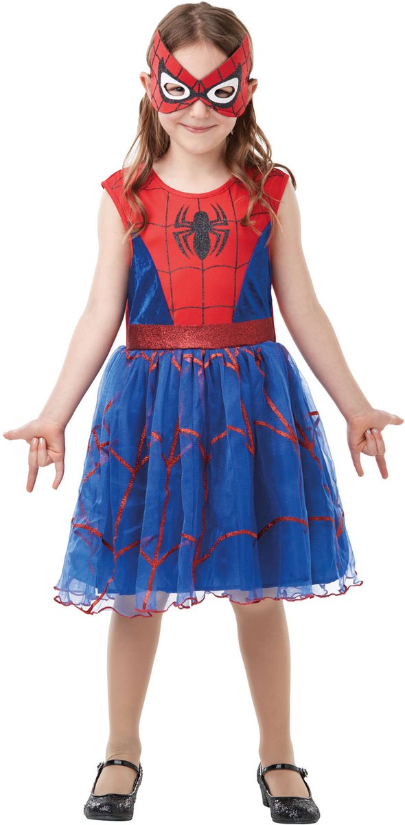 Rubis - costume de luxe fille araignée (3-4 ans)