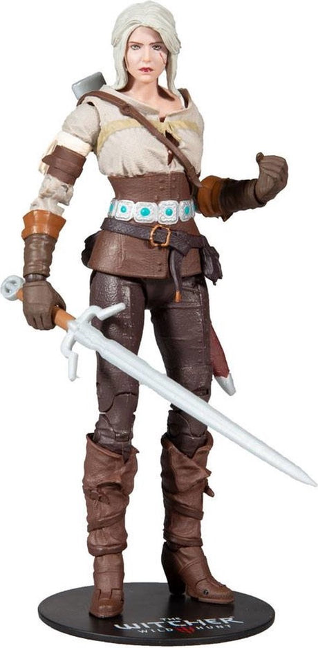 Mcfarlane jouets le sorceleur 3 - ciri - figurine 18cm