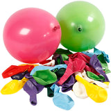 Ballons Creativ company, ronds, d 23 cm, différentes couleurs, 100 pièces 1 boîte