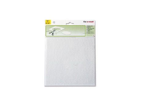 Planeur en feutre Fix-o-moll 20x20cm blanc