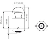 Bosma Lampe 6v-5w ba15s