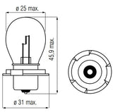 Bosma Lamp 12v-20w p26s