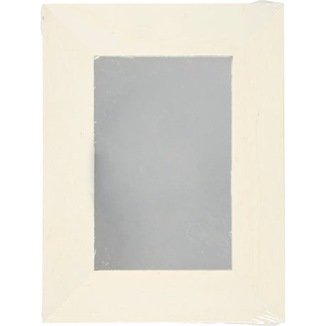 Miroir avec cadre en bois