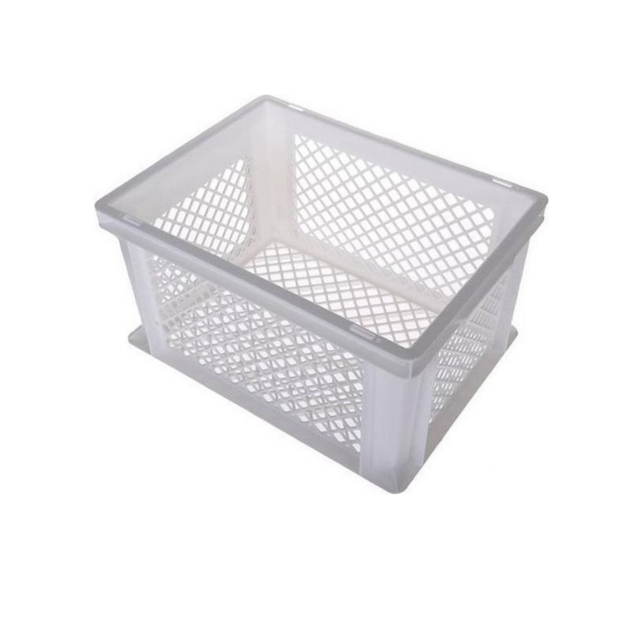 Krat pvc blanc 26l 40x30x22cm