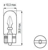 Bosma Lampe 12v-5w Keil T10