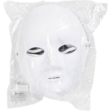 Masque d'entreprise Creativ, h : 22 cm, l : 17 cm, blanc, 10 pièces 1 boîte