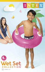 Intex Hi-Gloss Swimming Band-Rose