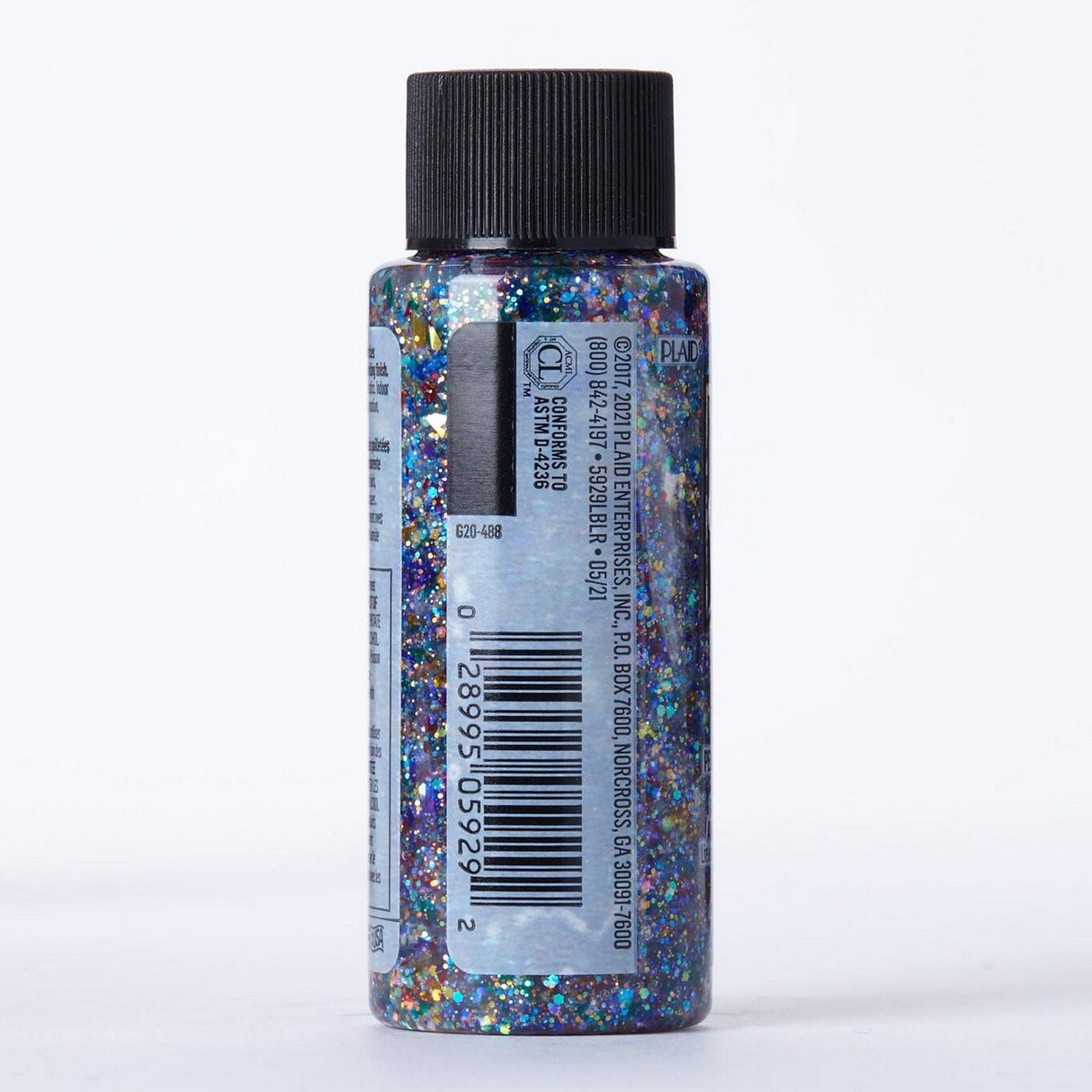 Folkart • peinture acrylique pailletée kaléidoscope 59ml