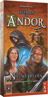 999games 999 games les légendes d'andor : nouveaux héros 5 6 jeu de société d'extension
