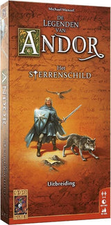 999games 999 games les légendes d'andor : le jeu de société d'extension du bouclier étoile