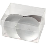 Bougeoir Creativ company, h: 6 cm, d 7 cm, 4 pièces 1 boîte