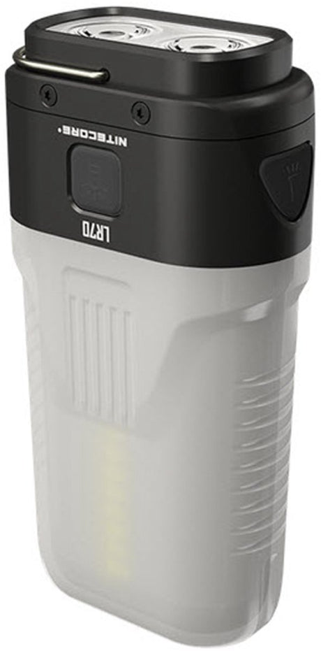 Nitecore nc-lr70 lr70 lampe de camping LED 3000 lm fonctionne avec une batterie 271 g noir
