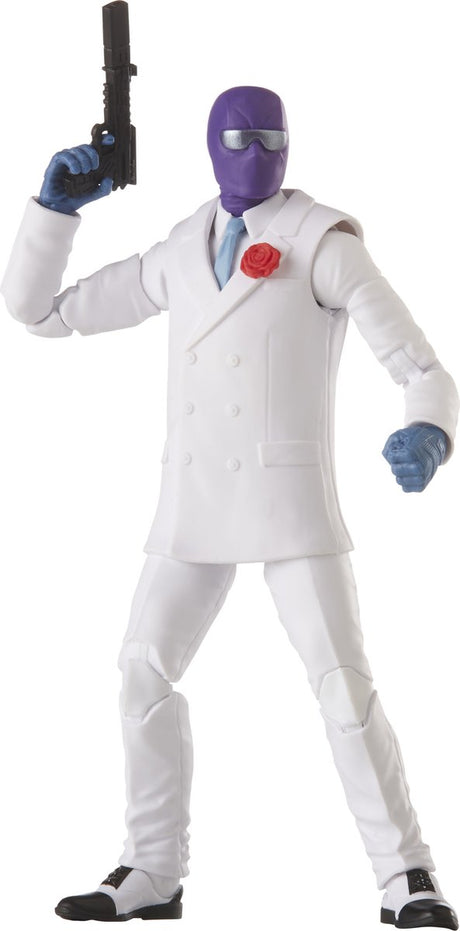 Marvel hasbro spiderman - figurine 's rose legends collection rétro 15 cm - multicolore