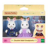 Epoch Sylvanian Families 5190 Ensemble de grands-parents lapin en chocolat