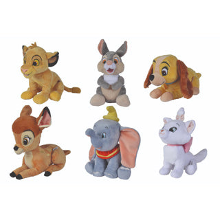 Peluche Disney 25 cm 6 assortis | 6 pièces