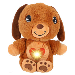Peluche animal en peluche Basic avec projecteur + lumière