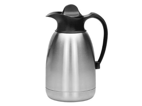Pichet isotherme inox 3l avec bouchon à vis noir