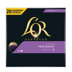 L'or expresso longo profondo (20 tasses)