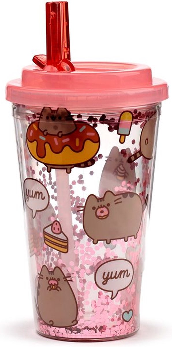 Tasse à double paroi durable et incassable Pusheen foodie