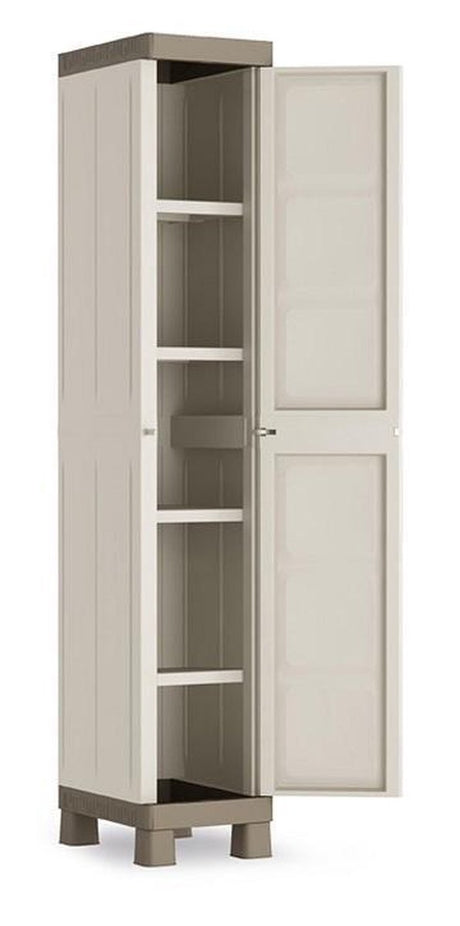 Armoire de rangement Kis excellence 1 porte - 33x182x45 cm - beige sable
