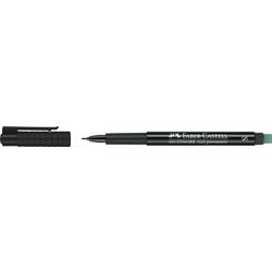 Overheadmarker faber-castell 0,4 mm zwart permanent