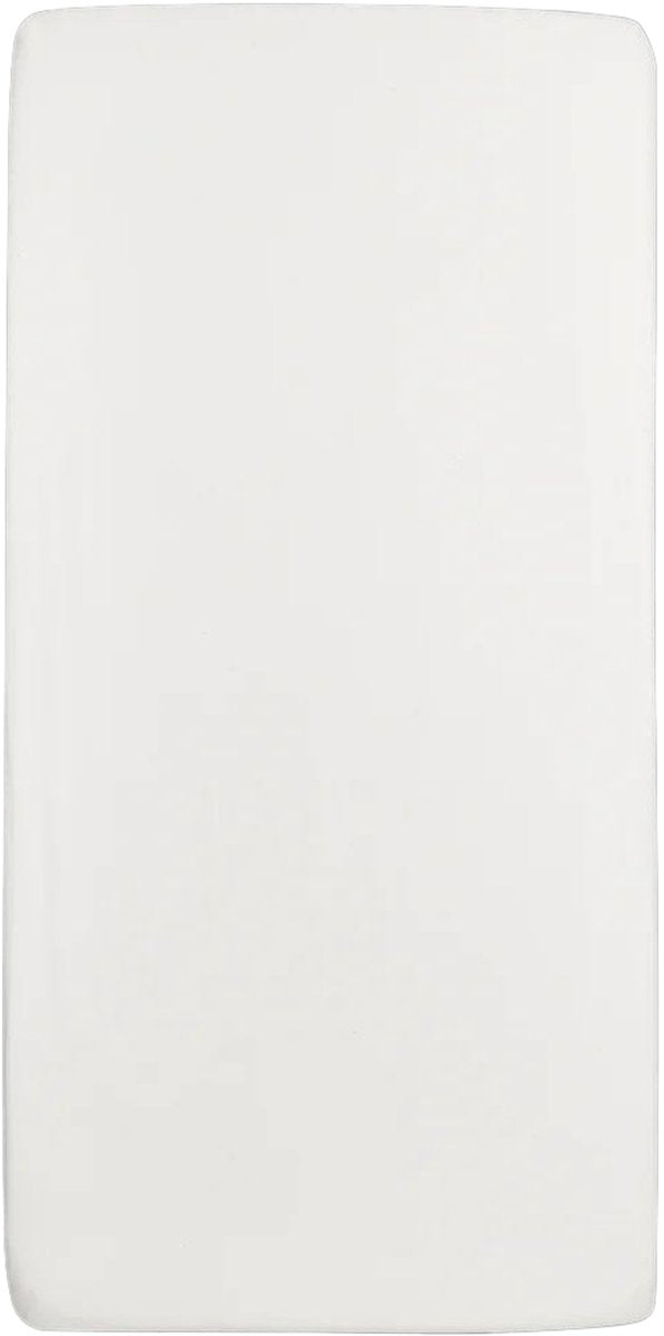 Meyco baby uni drap-housse lit junior - blanc - 70x150cm