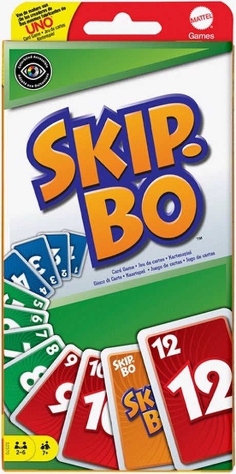 Jeux Mattel - jeu de cartes skip-bo