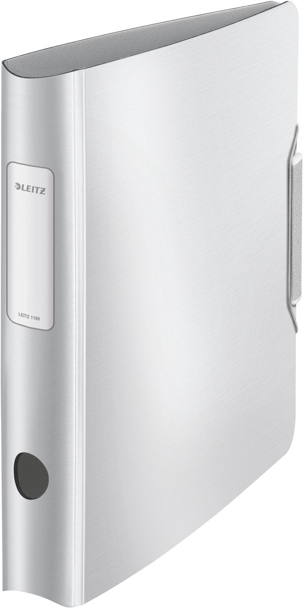 Classeur Leitz style actif 180° pour 350 feuilles A4 - largeur de dos 65 mm - blanc polaire
