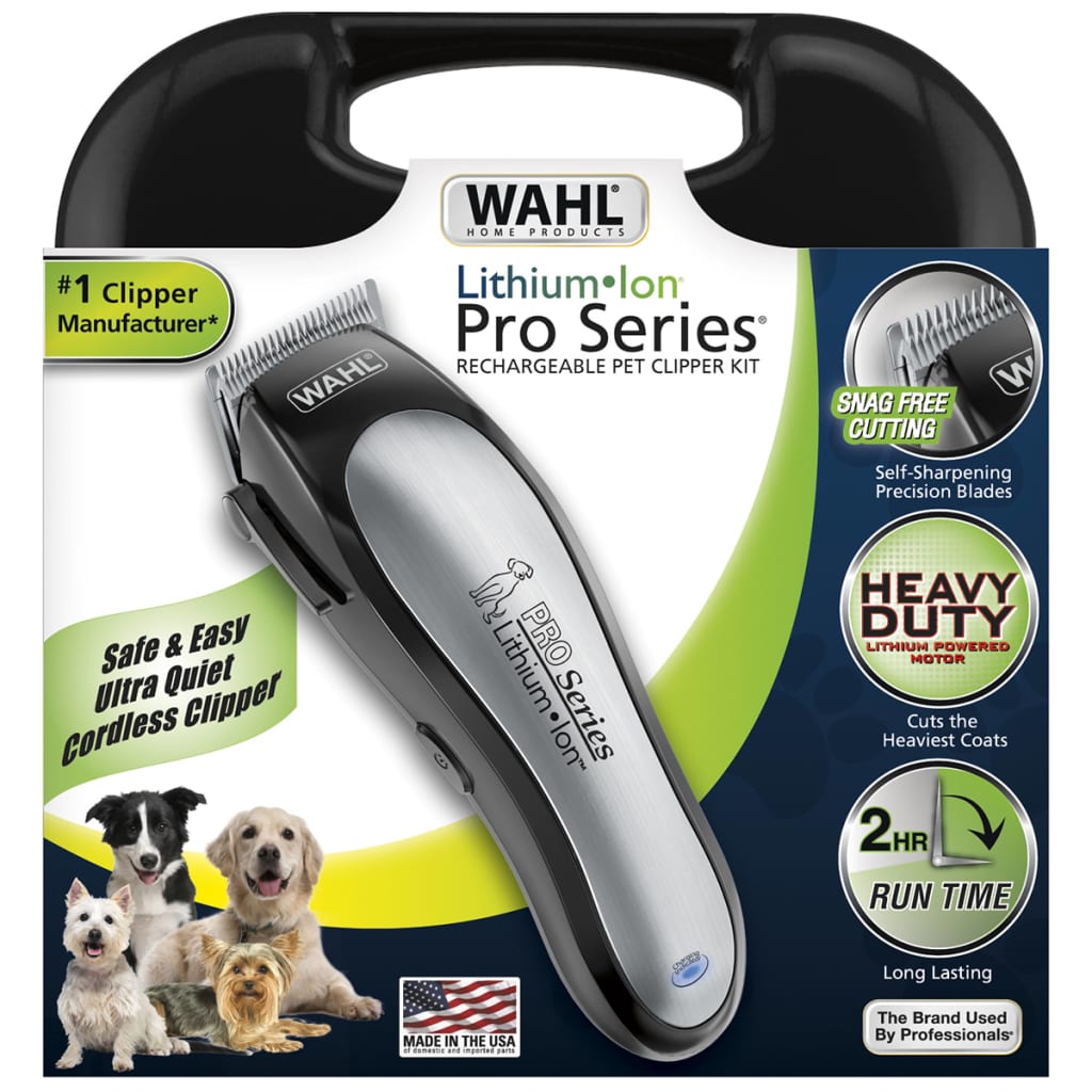 Wahl 12-delige Dierentondeuseset Lithium Ion Series 09766-016