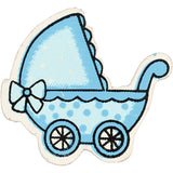 Poussette d'entreprise Creativ, taille 34x31 mm, épaisseur 1,7 mm, bleu clair, 10 pièces 1 boîte