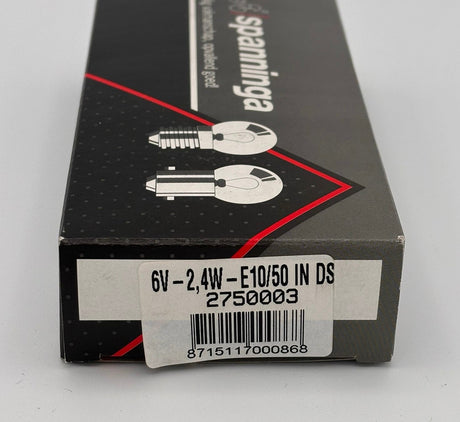Spanninga metal b.v. tensiona lumières non. 3 6v-2.4w-e10