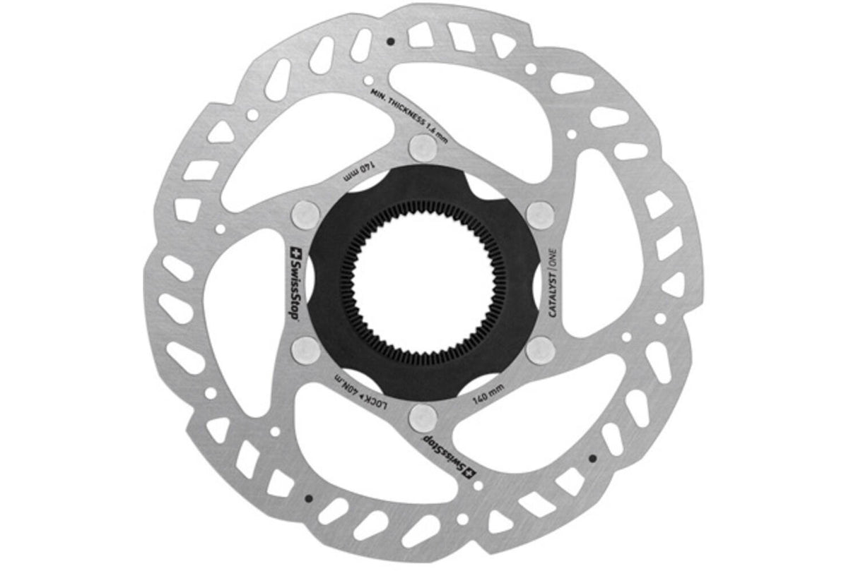 Swissstop - Catalyst de disco de freno One Centerlock 140 mm