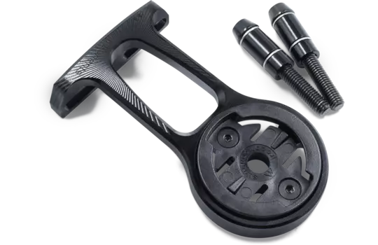 Jrc - Support de guidon Garmin support d'ordinateur furtif+ premium noir