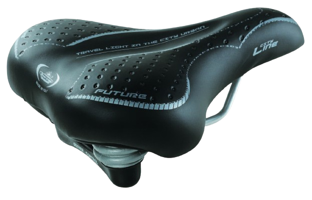 Selle Montegrappa Saddle Future Ladies s elastomer černou na kartě