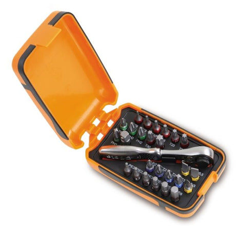 Outils de clés Beta Ratel 860 C27 avec bits à vis 27 pièces dans la boîte