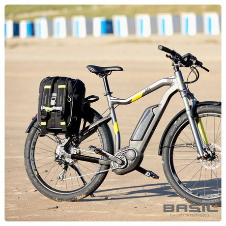 Basil Miles Dawypack - Bag du vélo sportif - Unisexe - Black Lime