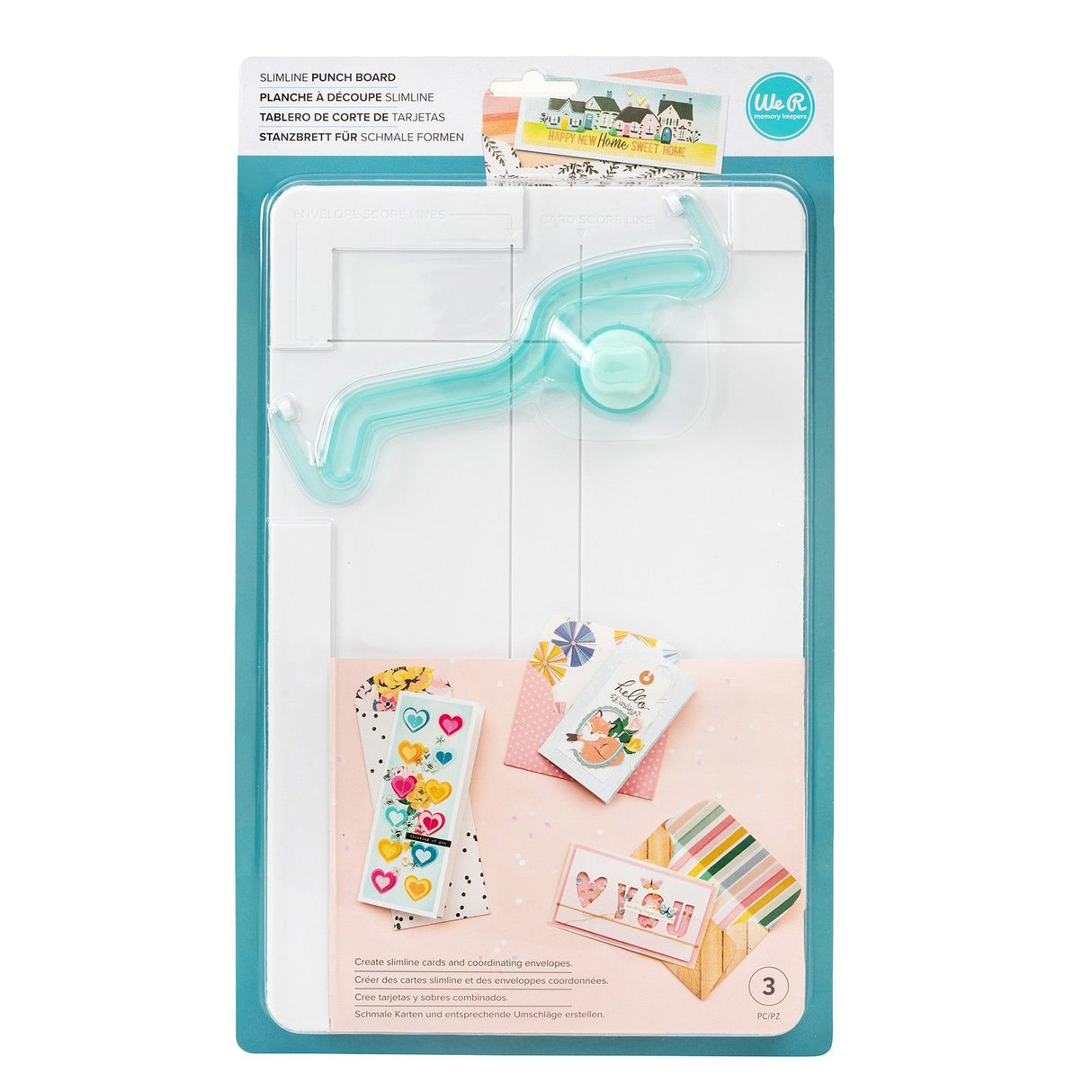 We r makers • Tableau perforé pour cartes fines