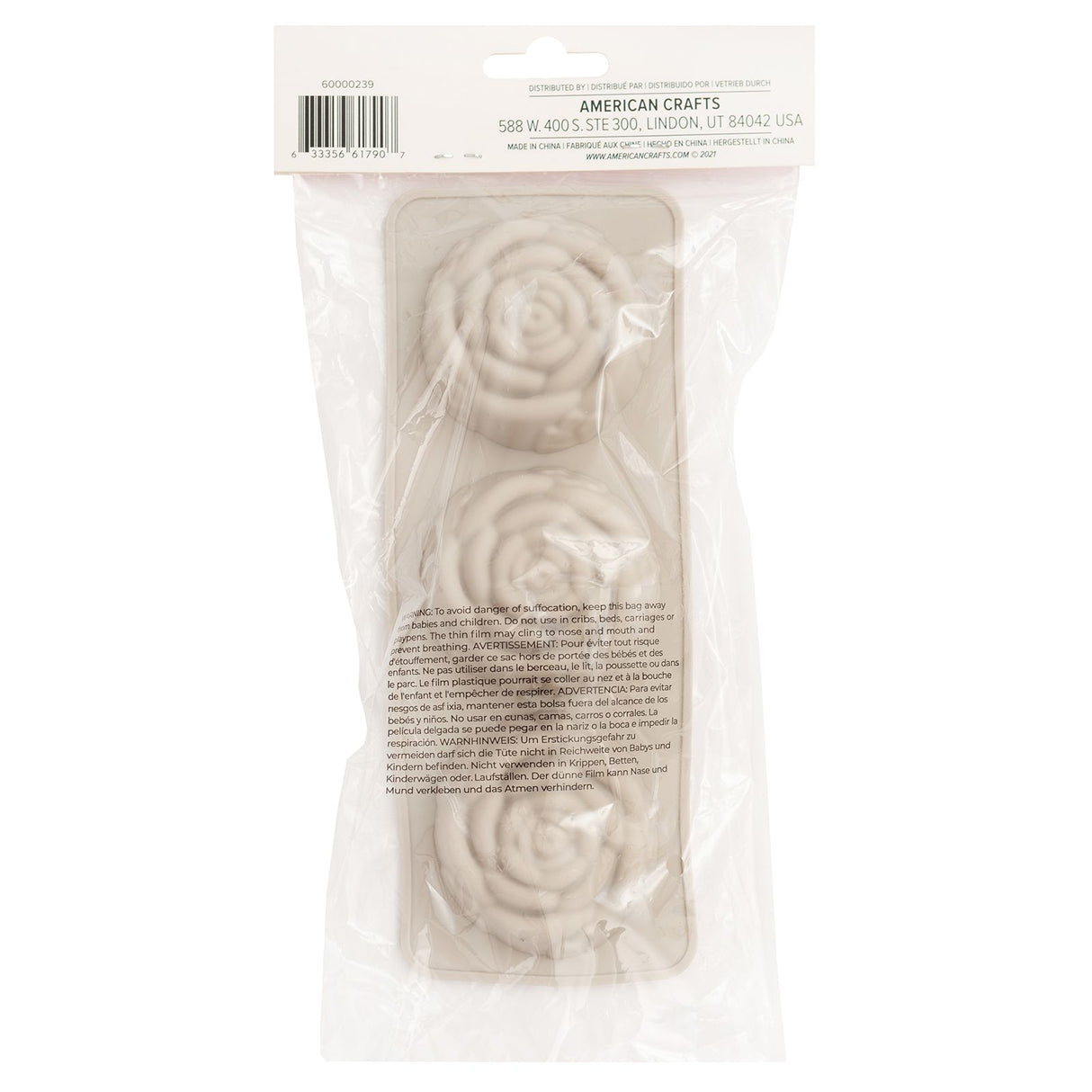We r makers • moule à savon mousse rose
