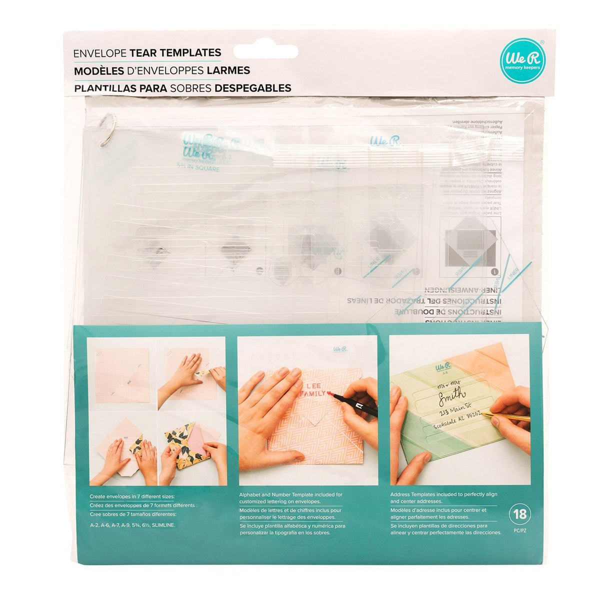 We r makers • guides de déchirure des enveloppes