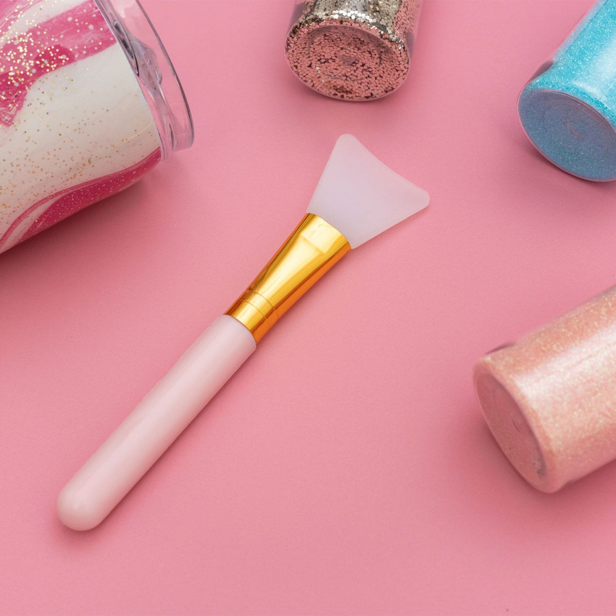 We r makers • pinceau en silicone rose